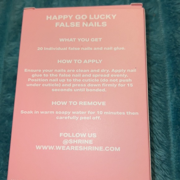 Shrine happy go lucky false nails brand new - Picture 5 of 6
